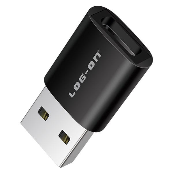LOG ON USB OTG Converter  OT12  Male to Type-C Female Adapter Interface