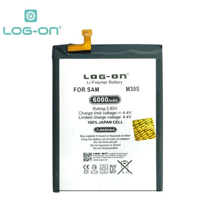 Log On - EB-BM207ABY Untuk Samsung M30s / M21 / M31 Double IC Protection - Kapasitas 6000mAh Battery Baterai Batre - 1 Tahun Garansi