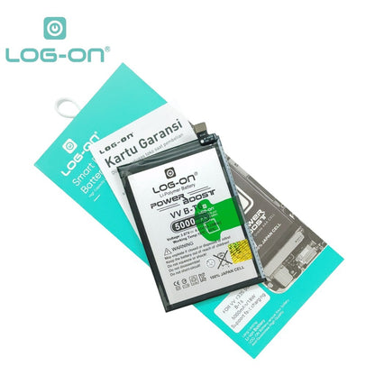 Log On - B-T6 Untuk Vivo Y33s 5G BT6 Support Fast Charging Kapasitas 5000mAh Power Boost Battery Baterai Batre - 1 Tahun Garansi