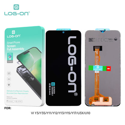 LOG-ON LCD FOR VIVO Y17 / Y12 / Y15 / Y11 / Y3 2019 / Y12i / Y3S HD+ FULLSET ORIGINAL OEM free lem
