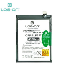 Log On - BLP757 Untuk Realme 6 / Realme 6 Pro BLP-757 Support Fast Charging - Kapasitas 4300mAh Power Boost Battery Baterai Batre - 1 Tahun Garansi