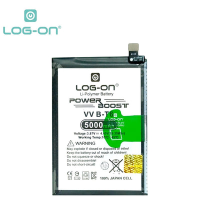 Log On - B-T6 Untuk Vivo Y33s 5G BT6 Support Fast Charging Kapasitas 5000mAh Power Boost Battery Baterai Batre - 1 Tahun Garansi