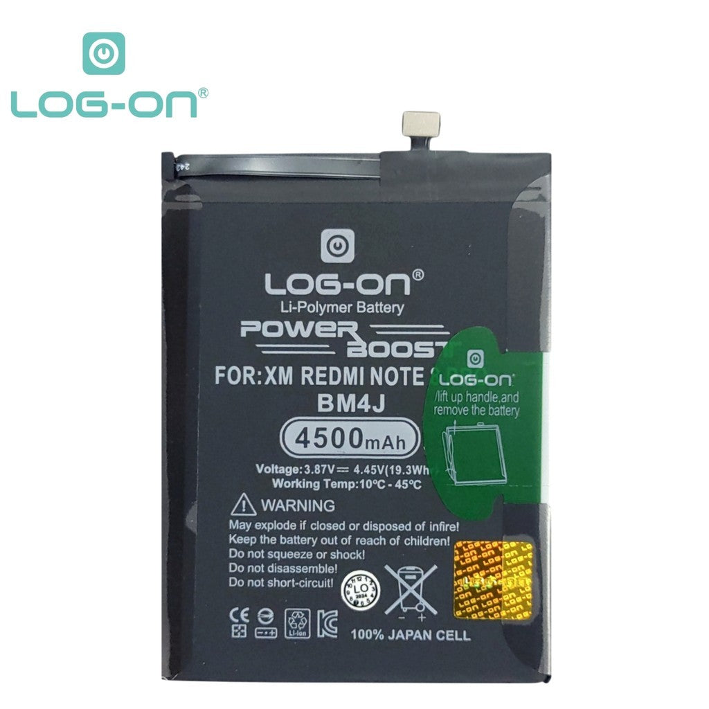 Log On - BM4J Xiaomi Redmi Note 8 Pro BM-4J Power Boost Double IC Protection Battery Baterai