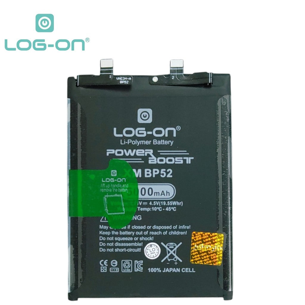 Log On BP52 Untuk Poco F6 BP-52 Power Boost - Kapasitas 5000mAh Power Boost Battery Baterai Batre - 1 Tahun Garansi