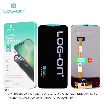 LOG-ON LCD FOR VIVO Y20 / Y12S 2021 / Y20 2021 / Y20S / Y21i / 30G / Y20S HD+ FULLSET ORIGINAL OEM free lem