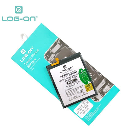 Log On Samsung A51/A515/A51 5G EB-BA515ABY Power Boost Double IC Protection Battery Baterai