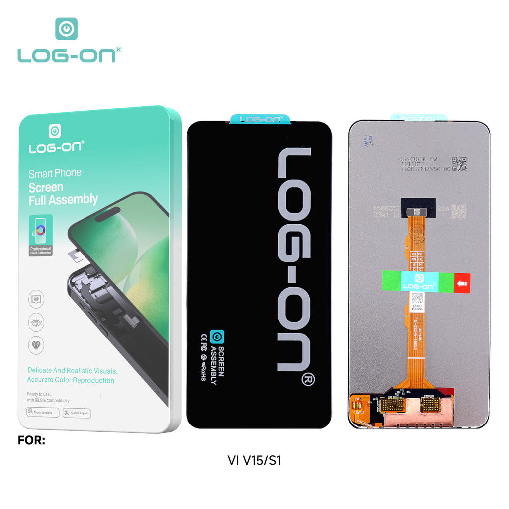 LOG-ON LCD FOR VIVO V15 HD+ FULLSET ORIGINAL OEM free lem