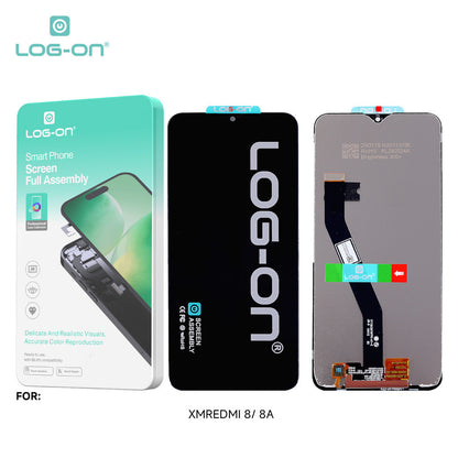 LOG-ON LCD FOR XIAOMI REDMI 8 / 8A / 8A PRO HD+ FULLSET ORIGINAL OEM free lem