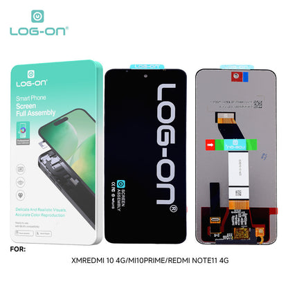 LOG-ON LCD FOR XIAOMI REDMI 10 4G / REDMI 10 PRIME HD+ FULLSET ORIGINAL OEM free lem
