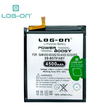 Baterai Log On EB-BG781ABY Untuk Samsung A52 / A52s / S20 FE Power Boost - Kapasitas 4500mAh Original Battery Batre - 1 Tahun Garansi
