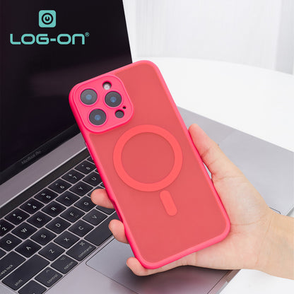 LOG-ON Doff Case with Magsafe & Kamera Protector