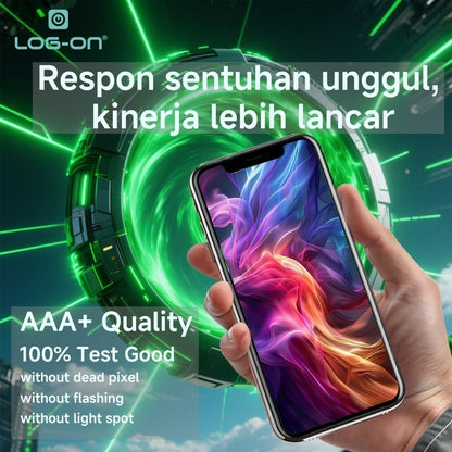 LOG-ON LCD FOR OPPO / REALME A5S / A12 / A12S / A7 / AX5S / REALME 3 / 3i HD+ FULLSET ORIGINAL OEM free lem