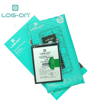 Baterai Log On HQ-50S / SLC-50 Untuk Samsung A02S / A03S / A03 CORE Power Boost - Kapasitas 5000mAh Original Battery Batre - 1 Tahun Garansi