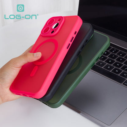 LOG-ON Doff Case with Magsafe & Kamera Protector