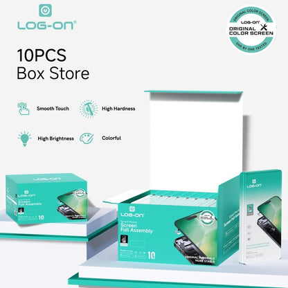 LOG-ON LCD FOR IPHONE 13 / 13 PRO / 13 PRO MAX FHD LTPS MOVE IC FULLSET TOUCHSCREEN ORIGINAL OEM