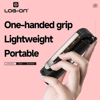 LOG-ON Mini Tripod Stand Mirror 800mm Wireless Selfie Stick LO-TS01 Tongsis mini