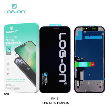 LOG-ON LCD FOR IPHONE 13 / 13 PRO / 13 PRO MAX FHD LTPS MOVE IC FULLSET TOUCHSCREEN ORIGINAL OEM