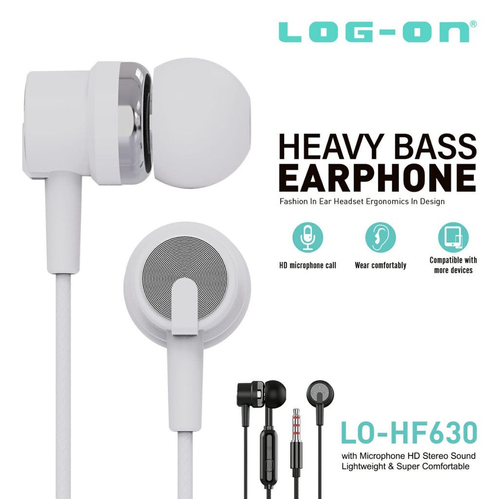 LOG ON HANDSFREE LO-HF630 HEADSET HEAVY BASS