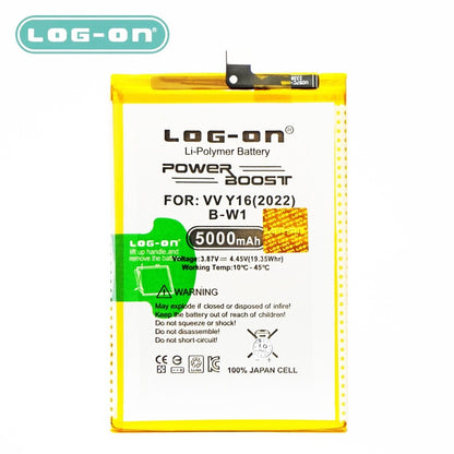 Log On - B-W1 Vivo Y16 2022 / Y02S BW1 Power Boost Original Battery Baterai Batre