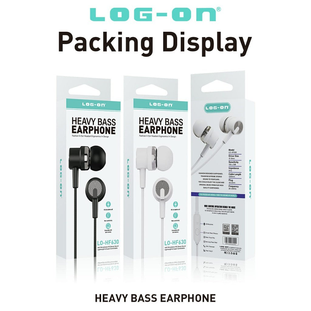LOG ON HANDSFREE LO-HF630 HEADSET HEAVY BASS