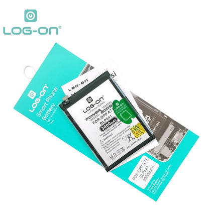 Log On - BLP641 Untuk Oppo A71 Power Boost - Kapasitas 3000mAh Battery Baterai Batre - 1 Tahun Garansi