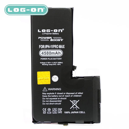 Log On - IPHONE 11 PRO MAX Power Plus Original Battery Baterai Batre