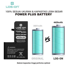 Log On - IPHONE 12 / IP 12 MINI / IP 12 PRO / IP 12 PRO MAX Power Plus Original Battery Baterai Batre