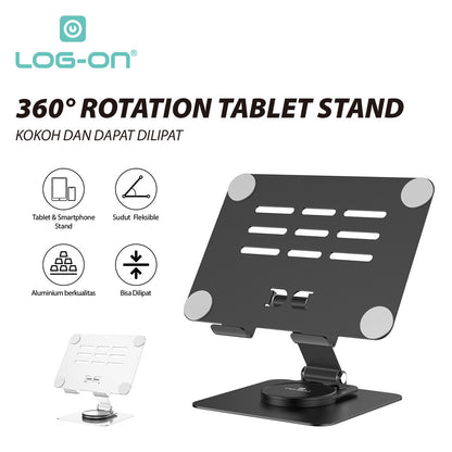 LOG ON STAND HOLDER TABLET ALUMINIUM LO-CRH63