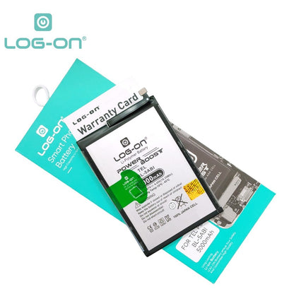 Baterai Log On BL-5ABI Untuk Itel P65 BL5ABI Power Boost - Kapasitas 5000mAh 1 Tahun Garansi Battery Batre
