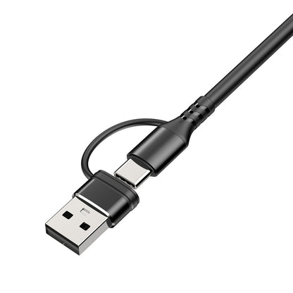 LOG ON 4IN1 USB HUB TYPE-C DAN USB LO-HUB06