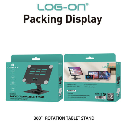 LOG ON STAND HOLDER TABLET ALUMINIUM LO-CRH63
