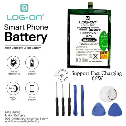 Log On - B-Y2 Vivo V27E ( V2237 ) BY2 Power Boost Battery Baterai Batre - 1 Tahun Garansi