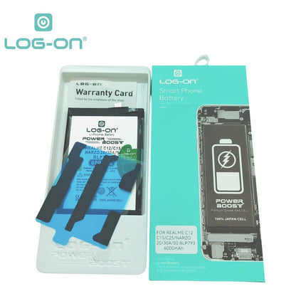 Log On - BLP-793 Realme C12 / C15 / C25 / Narzo 20 / Narzo 30A / Narzo 50 Power Boost Double Protection IC Battery Baterai Batre