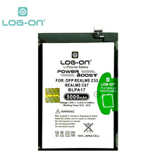 Log On - BLPA17 Realme C53 / C67 / C65 / C51S / Realme 12 5G BLP-A17 Power Boost Original Battery Baterai Batre - 1 Tahun Garansi