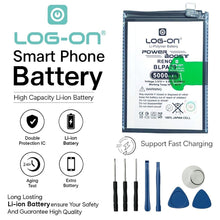 Baterai Log on BLPA79 Untuk Reno 12F Power Boost 5000mAh / 33W Original 1 Tahun Garansi Battery Batre