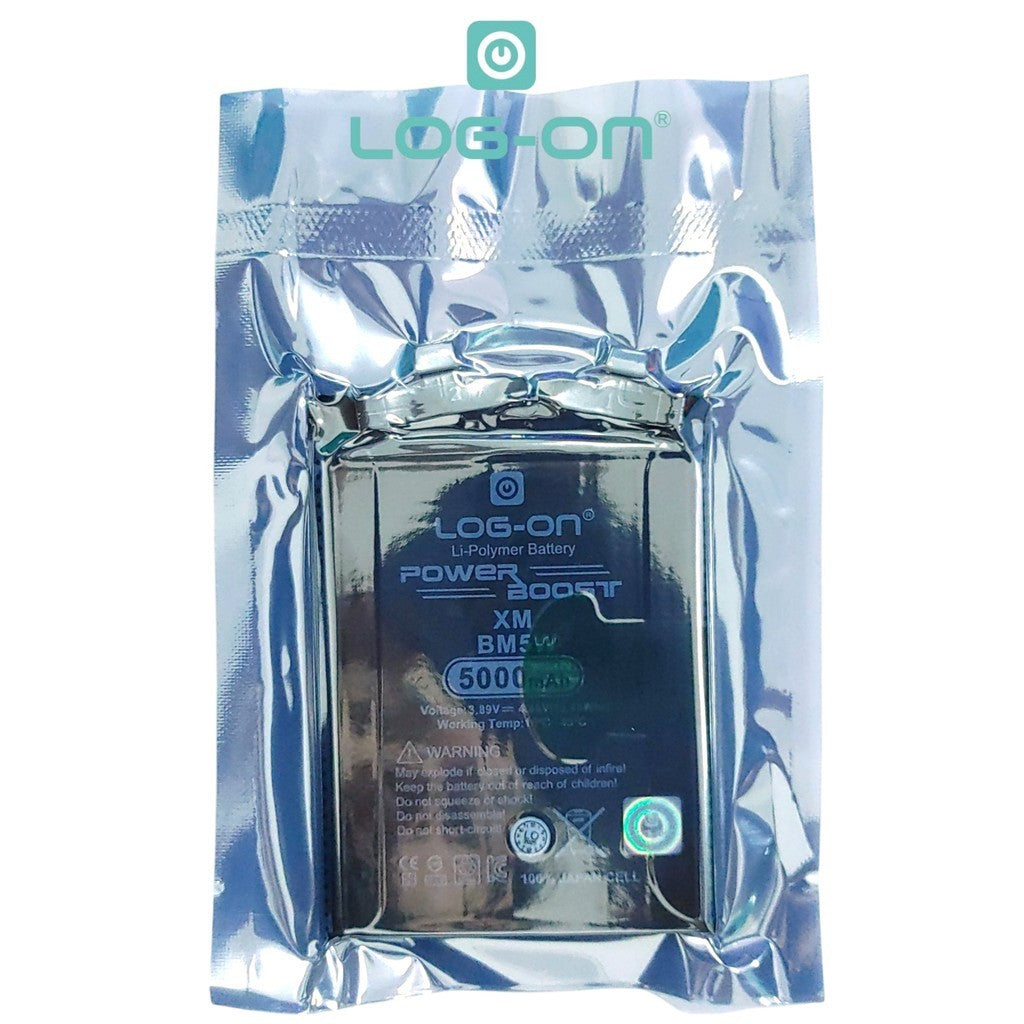 Baterai Log on BM5W Untuk Xiaomi 14T PRO 5G ( MI 14T PRO 5G ) Power Boost 5000mAh / 120W Original 1 Tahun Garansi Battery Batre