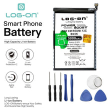 Log On - BN5K Xiaomi Redmi 12C BN-5K Power Boost Original Battery Baterai Batre