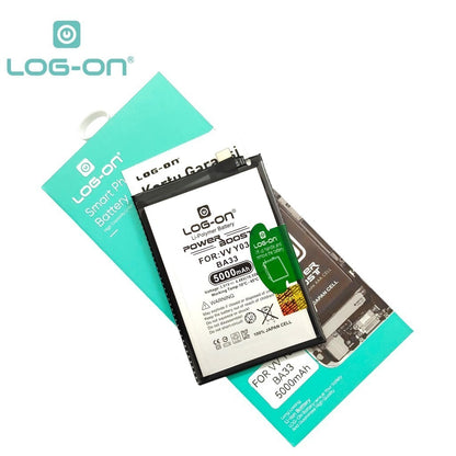 Log On - BA33 Vivo Y03 ( V2332 ) / Vivo Y18 BA-33 Power Boost Original Battery Baterai Batre - 1 Tahun Garansi