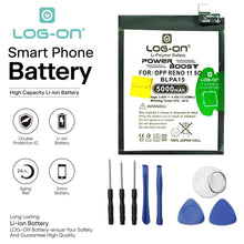 Log On - BLPA15 Oppo Reno 11 5G BLP-A15 Power Boost Original Battery Baterai Batre