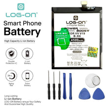 LOG ON BATERAI VIVO V19-B-K6 BATRE DOUBLE POWER DOUBLE IC BATTERY