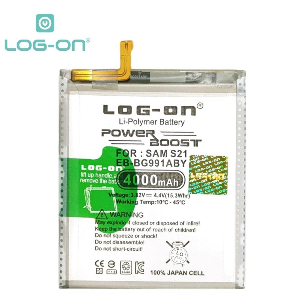 Log On - EB-BG991ABY Samsung S21 G991 Power Boost Original Battery Baterai Batre