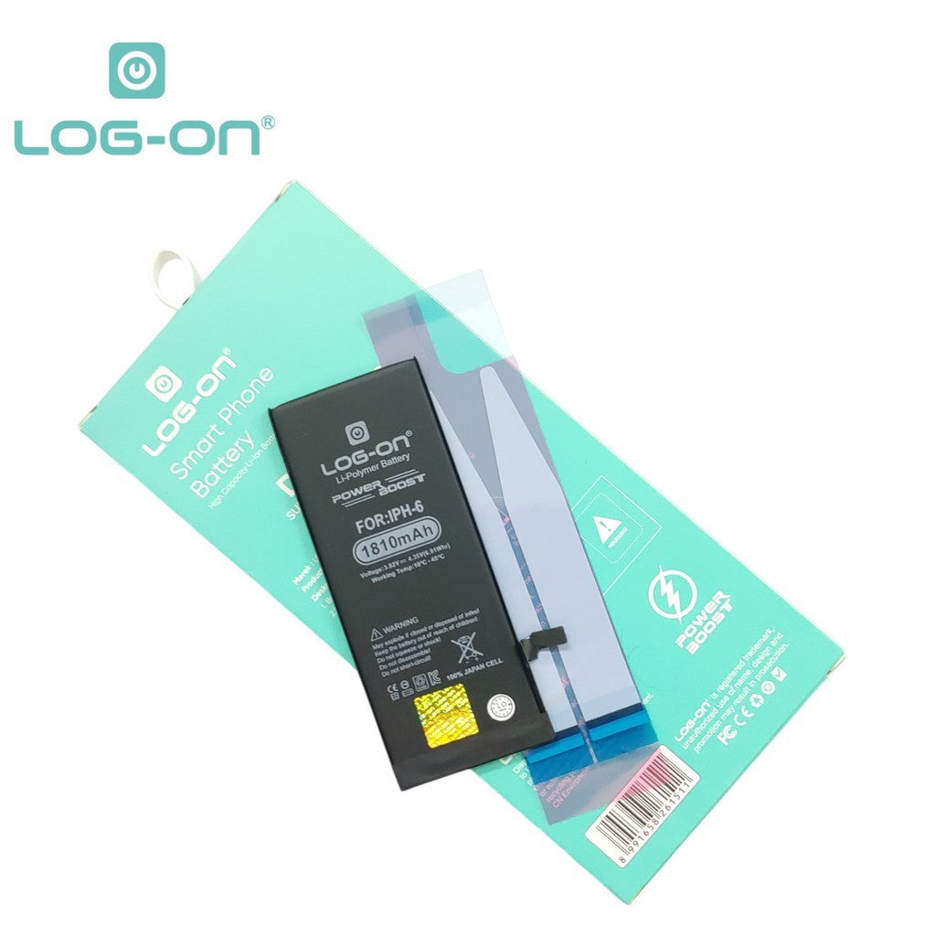 LOG ON BATERAI IPHONE 6 BATRE POWER BOOST BATTERY