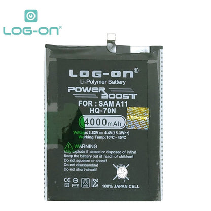 Log On - HQ-70N Samsung A11 A115 Power Boost Original Battery Baterai Batre