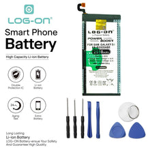 LOG ON BATERAI SAMSUNG S6 BATRE DOUBLE POWER DOUBLE IC BATTERY