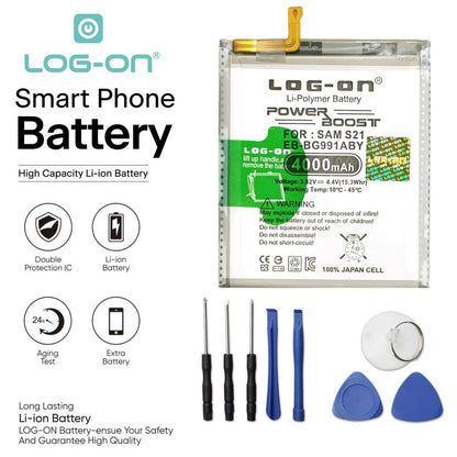 Log On - EB-BG991ABY Samsung S21 G991 Power Boost Original Battery Baterai Batre
