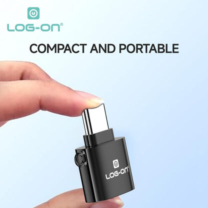 LOG ON USB Type-C/LIGHTNING LO-OT16 Card Reader OTG for Micro SD