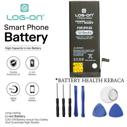 LOG ON BATERAI IPHONE 6S POWER BOOST BATRE BATTERY