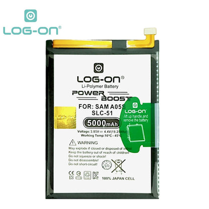 Log On - SLC-51 Samsung A05S Power Boost Original Battery Baterai Batre - 1 Tahun Garansi