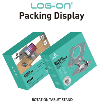 LOG ON METAL STAND HOLDER FOR SMARTPHONE & TABLET LO-CRH67 ROTASI 360