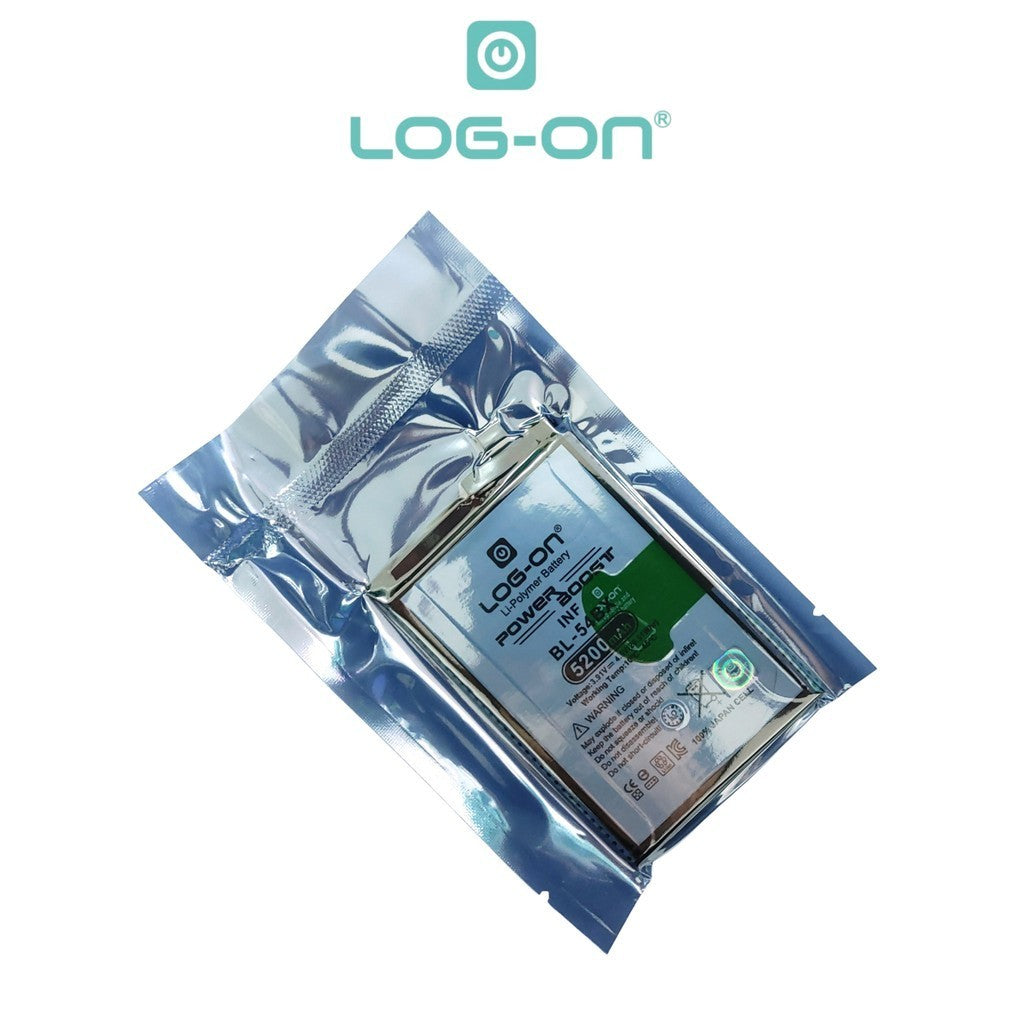 Baterai Log on BL-54BX untuk Infinix Note 50 4G 5200mAh Fast Charging 45W Original Battery 1 Tahun Garansi
